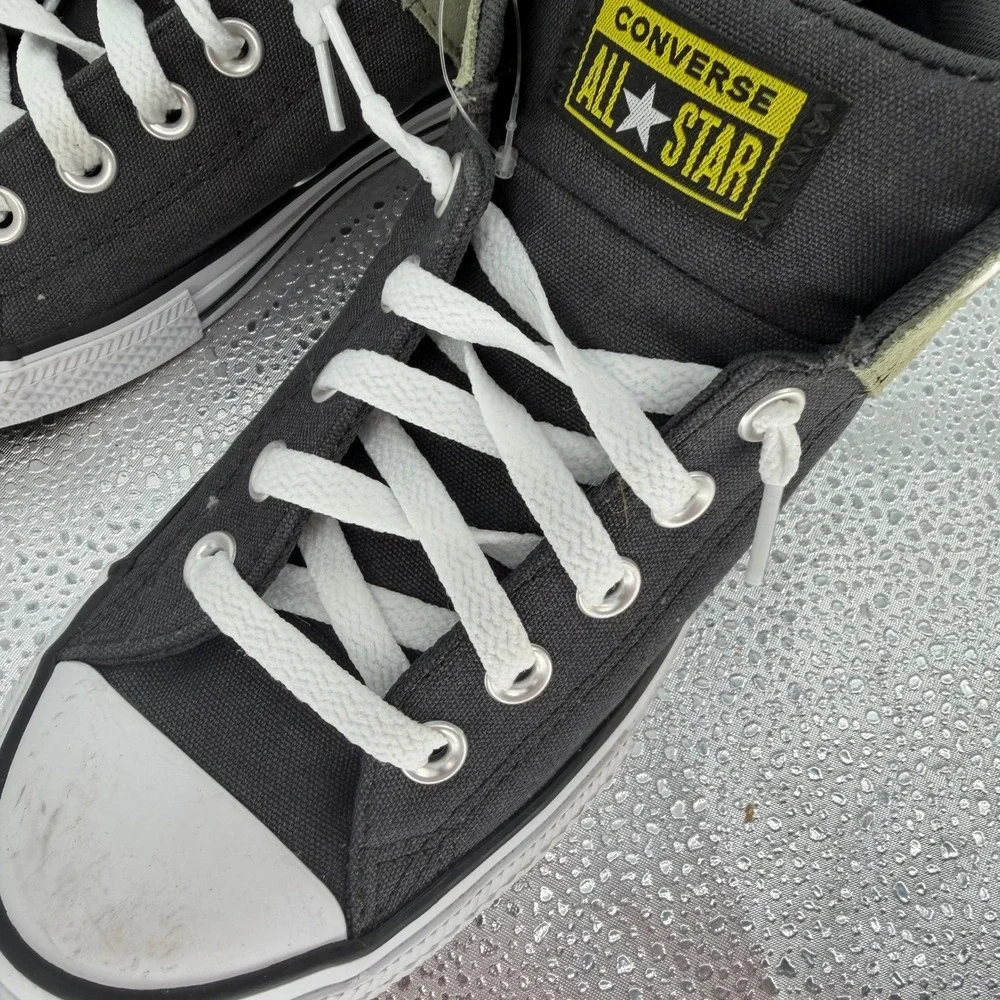 Converse Chuck Taylor All Star Madison Mid Junior 6 Black Olive Green Streetwear